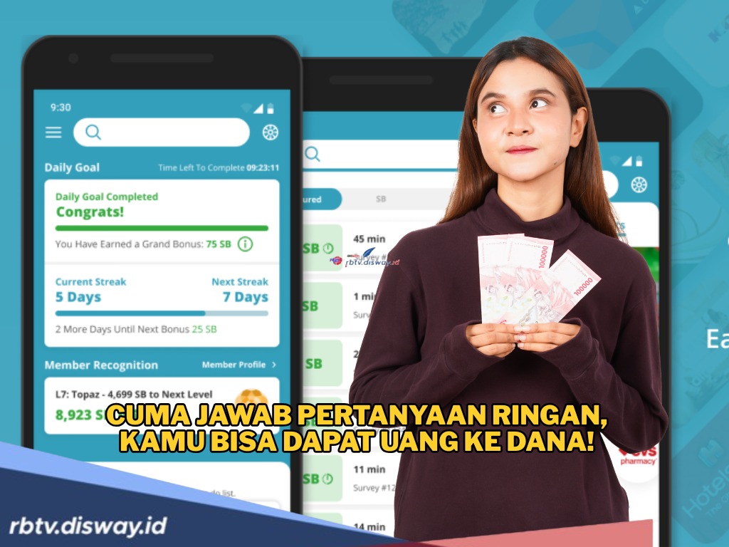 Buktikan, Sambil Jawab Pertanyaan Ringan Kamu Bisa Dapat Cuan Saldo DANA Tak Terhingga, Ini Aplikasinya