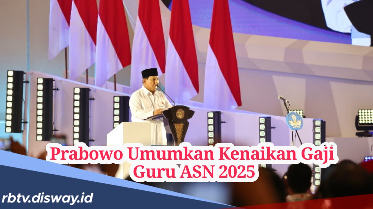 Kabar Gembira! Gaji Guru ASN dan Honorer Bakal Naik di 2025, Segini Jumlahnya