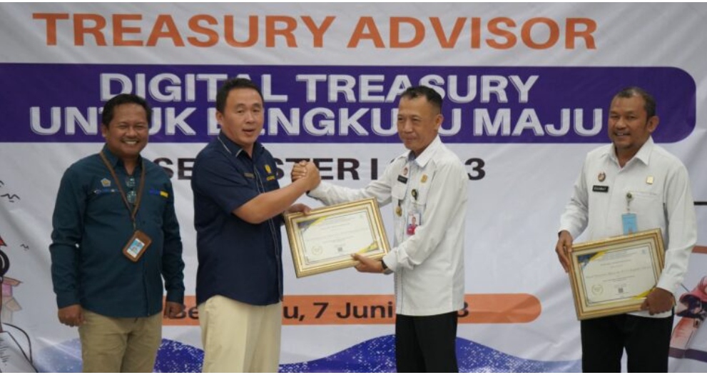 Kanwil Kemenkumham Bengkulu Raih 8 Penghargaan Treasury Advisor KPPN Bengkulu