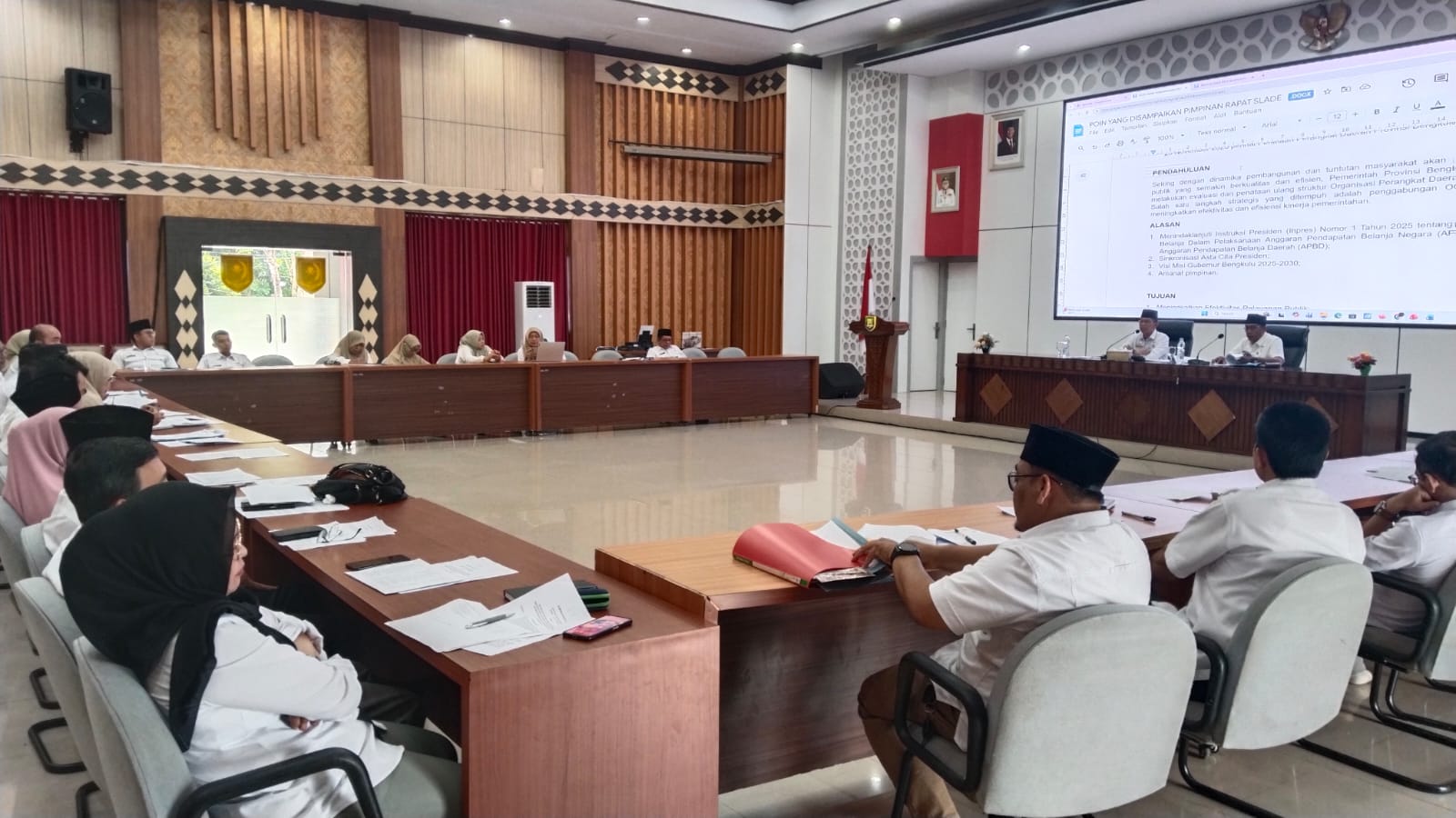 Efisiensi Anggaran, 17 OPD Pemprov Bengkulu Dimerger, Ini Daftar OPD yang Digabung