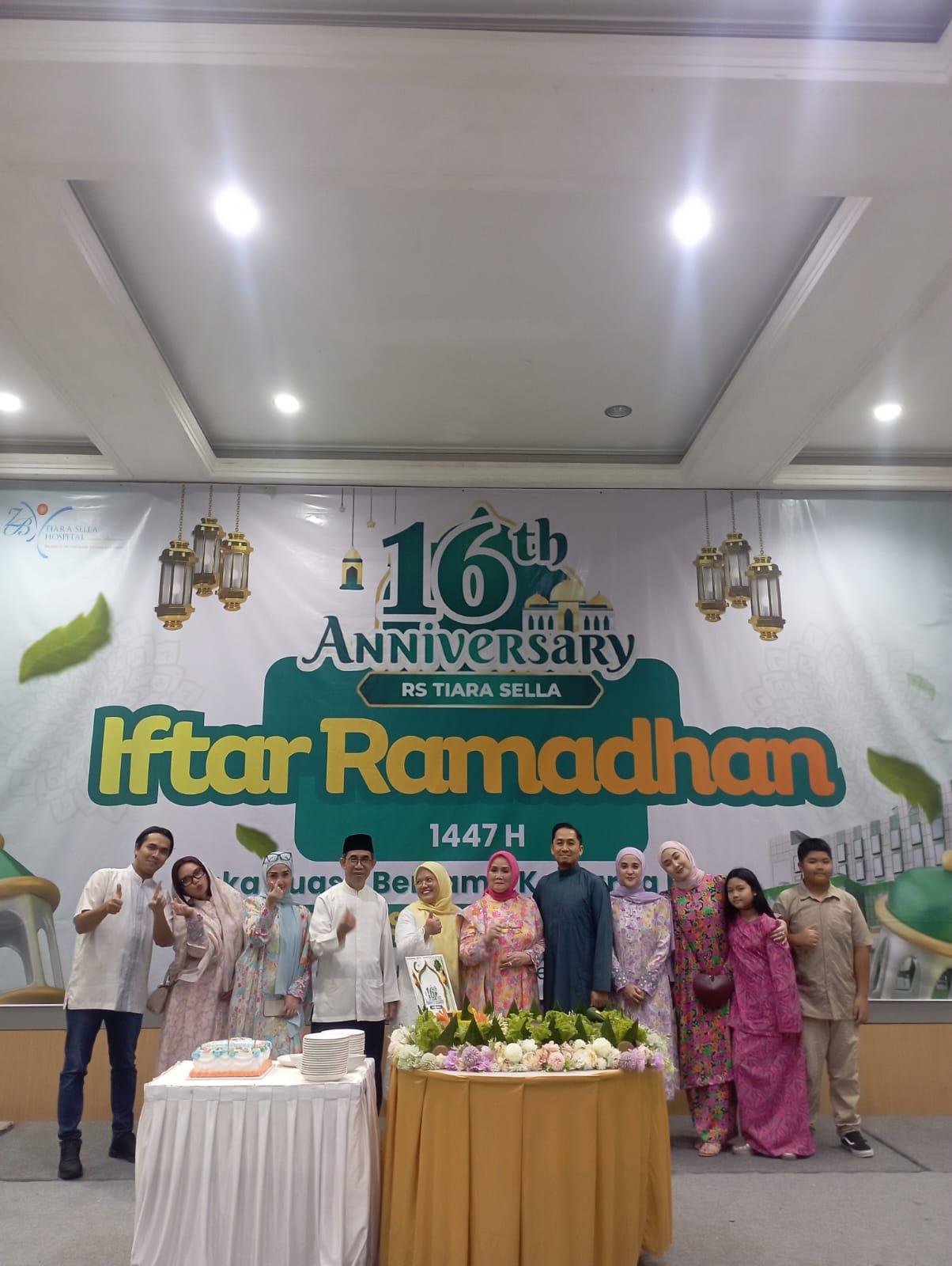 Buka Puasa Bersama, RS Tiara Sella Rayakan HUT ke-16 dengan Semangat 'Melayani dengan Sepenuh Hati'