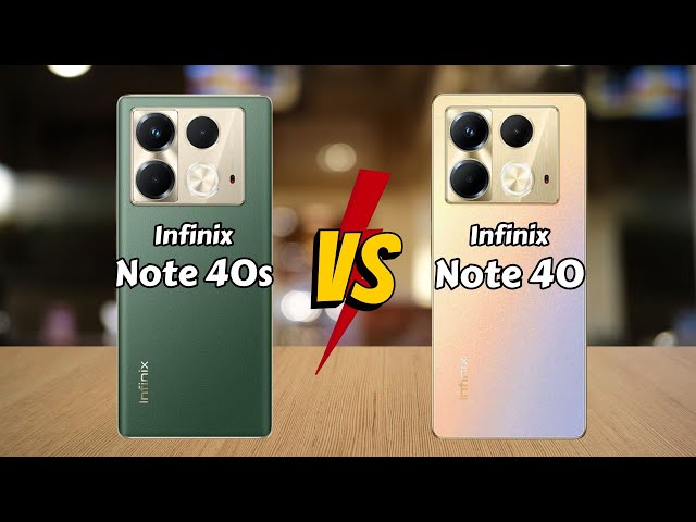 Mana yang Kamu Suka? Berikut Perbandingan Infinix Note 40S vs Infinix Note 40