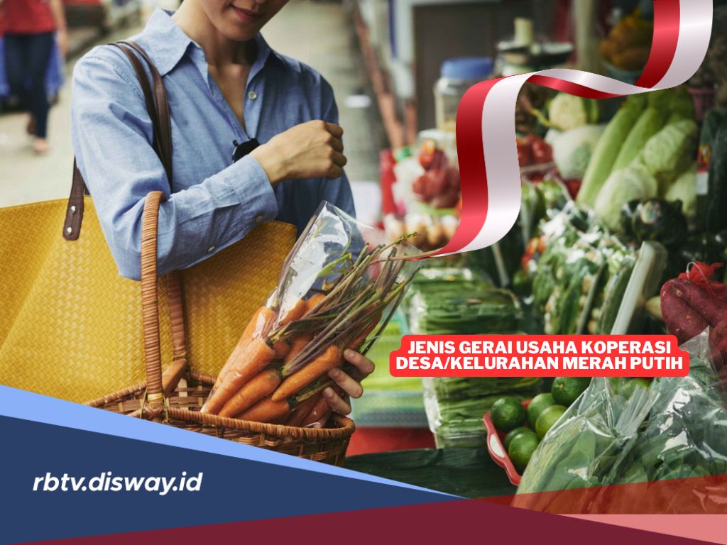 Tingkatkan Ekonomi Desa, Ini Jenis Gerai Usaha Koperasi Desa/Kelurahan Merah Putih
