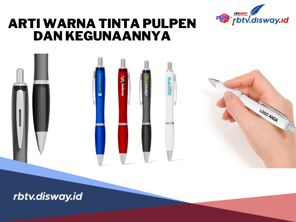 Bukan Sembarang Warna, Ini Arti Warna Tinta Pulpen dan Kegunaannya