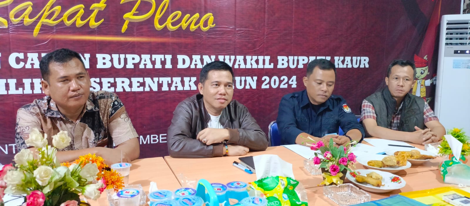 Rapat Pleno Tertutup, KPU Kaur Tetapkan 3 Pasangan Calon Bupati dan Wakil Bupati