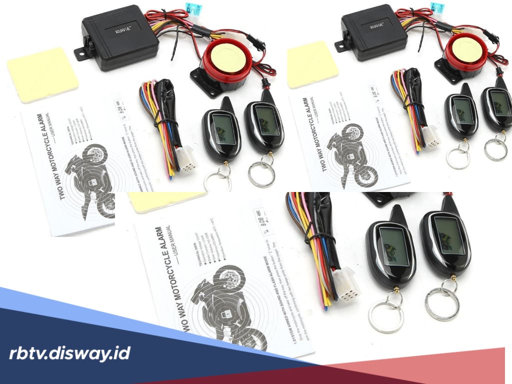 Tak Perlu Was-was Lagi, Ini 5 Rekomendasi Alarm Motor Anti Maling Terbaik, Harganya Murah 