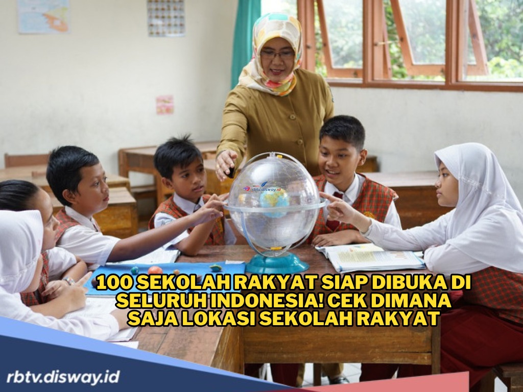 100 Sekolah Rakyat Siap Dibuka di Seluruh Indonesia, Cek Lokasinya di Sini