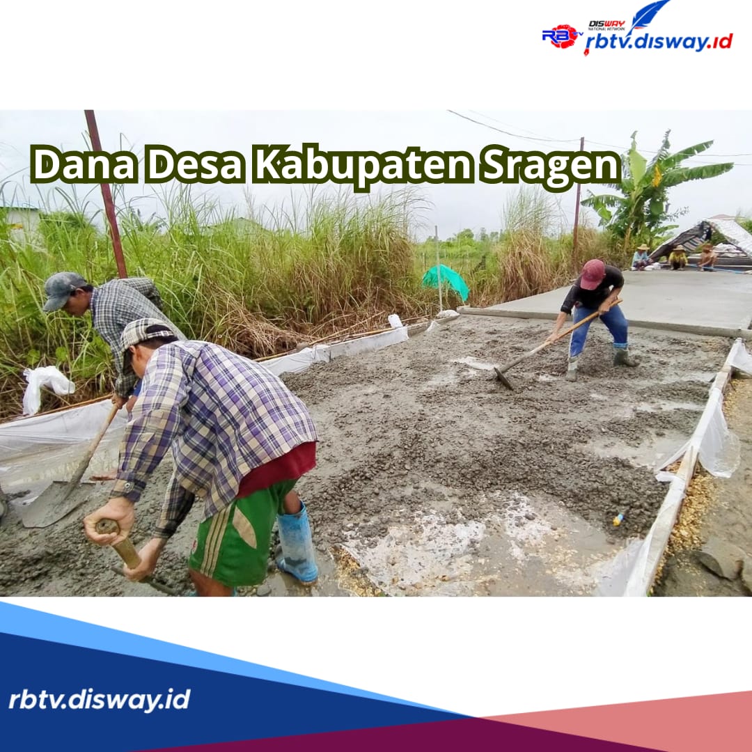 Rincian Dana Desa Kabupaten Sragen di 196 Desa, Ini yang Terima Alokasi Diatas Rp 1 Miliar