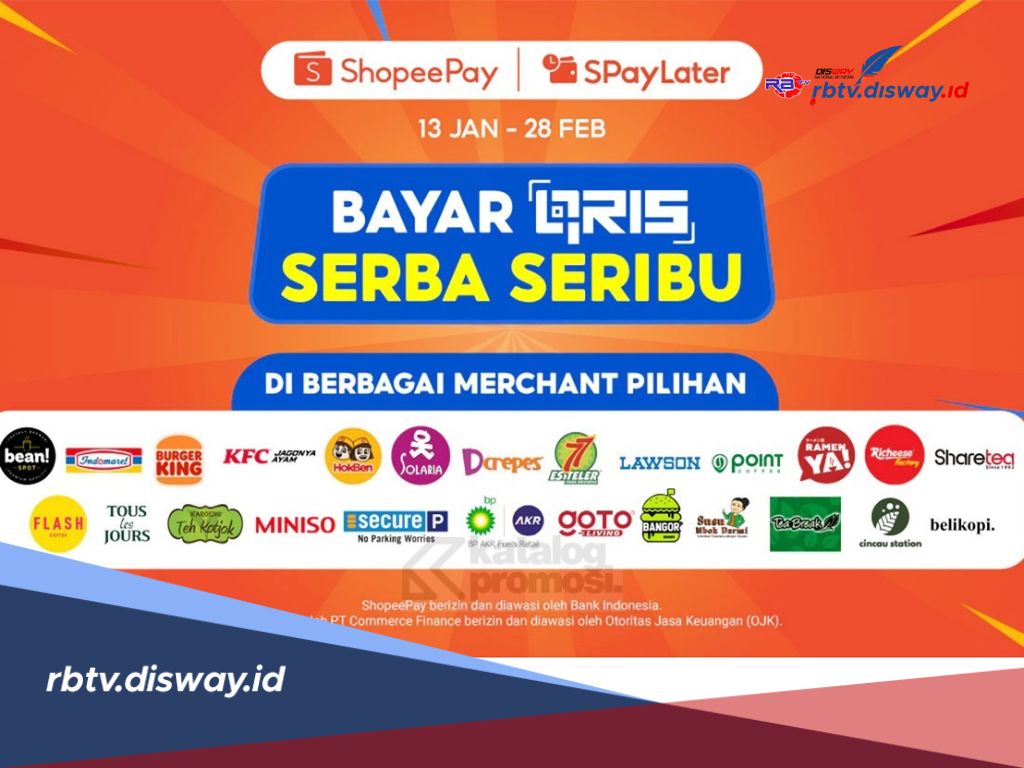 Promo ShopeePay Januari 2025, Beli Makanan dan Minuman Enak Cuma Bayar Rp 1.000