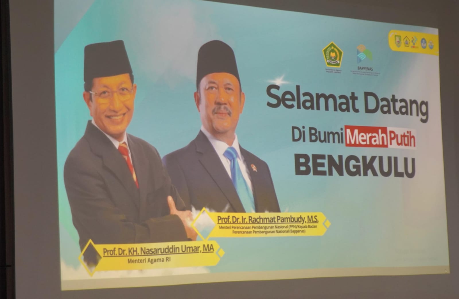 Ini Agenda Menteri Agama dan Bappenas RI Turun ke Bengkulu