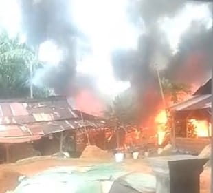 Kebakaran di Bentiring, Begini Kondisi Pemilik Rumah serta Istri dan Cucunya
