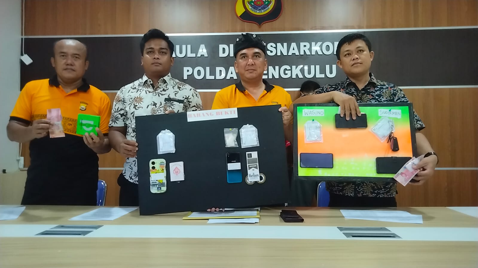 Polda Bengkulu Tangkap 3 Pelaku Penyalahgunaan Narkotika, Pengakuannya Beli dari Terpidana di Lapas