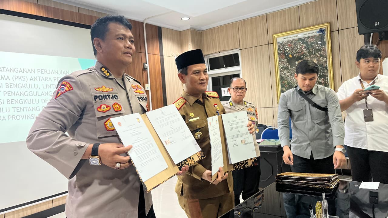 Provinsi Bengkulu Rawan Bencana Alam, Ini yang Dilakukan Pemprov dan Polda