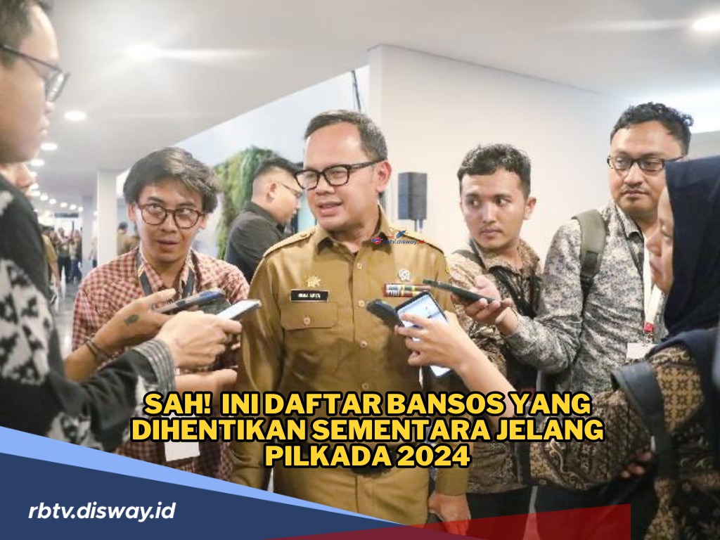 Surat Edaran Terbit, Penyaluran Bansos Disetop Sementara Jelang Pilkada 2024, Ini Daftarnya