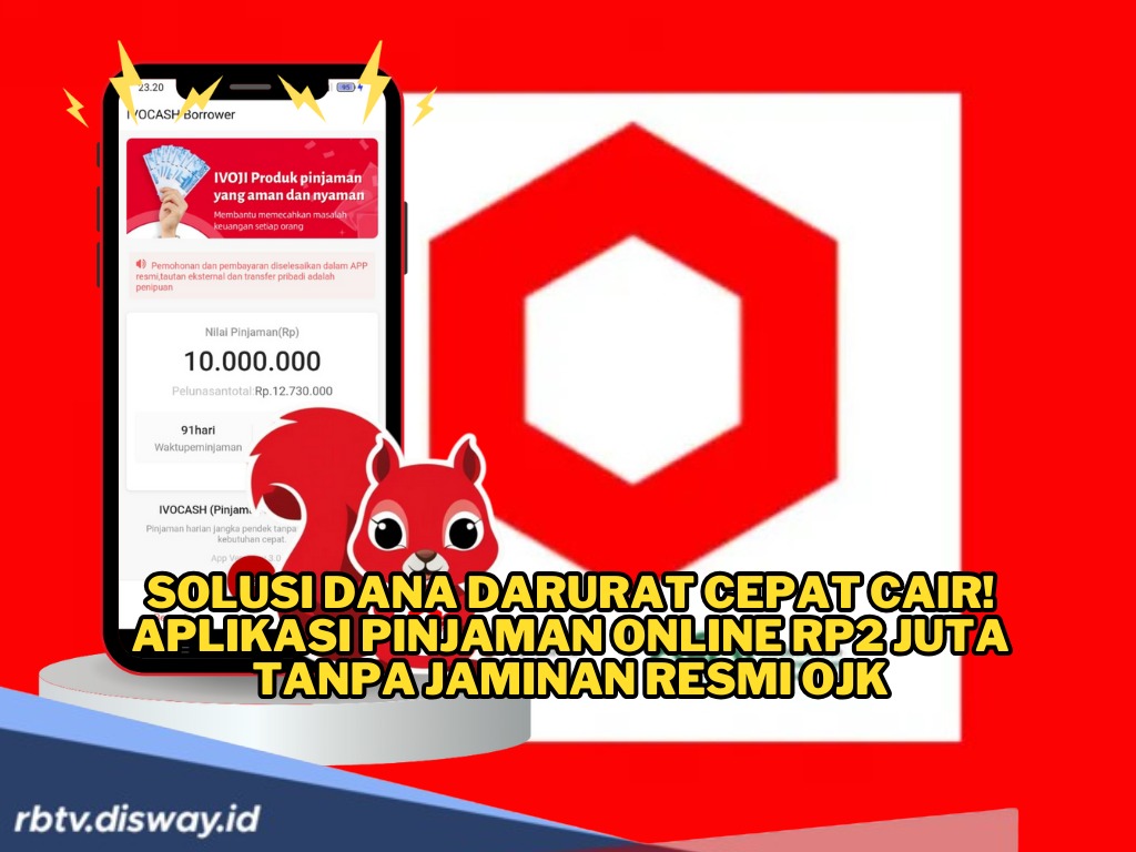 Dapatkan Pinjaman Rp 2 Juta Lewat Aplikasi Pinjaman Online Resmi OJK Ini, Cair Hitungan Menit