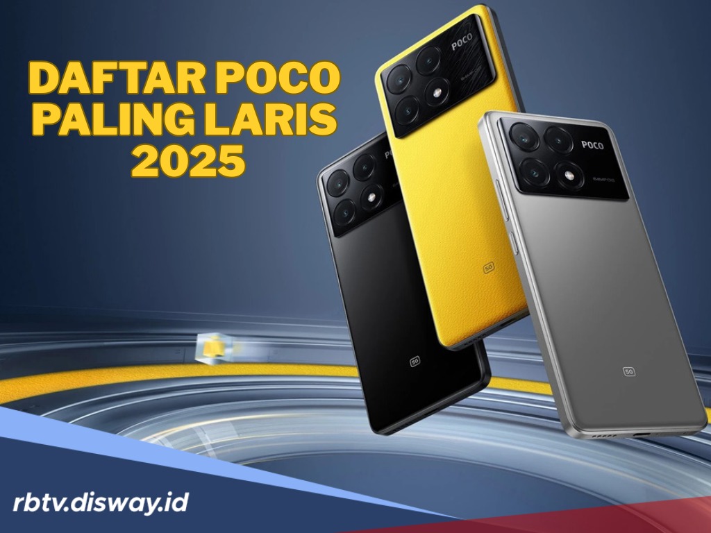 7 Seri Handphone POCO Paling Laris 2025, RAM Besar dan Kamera Canggih
