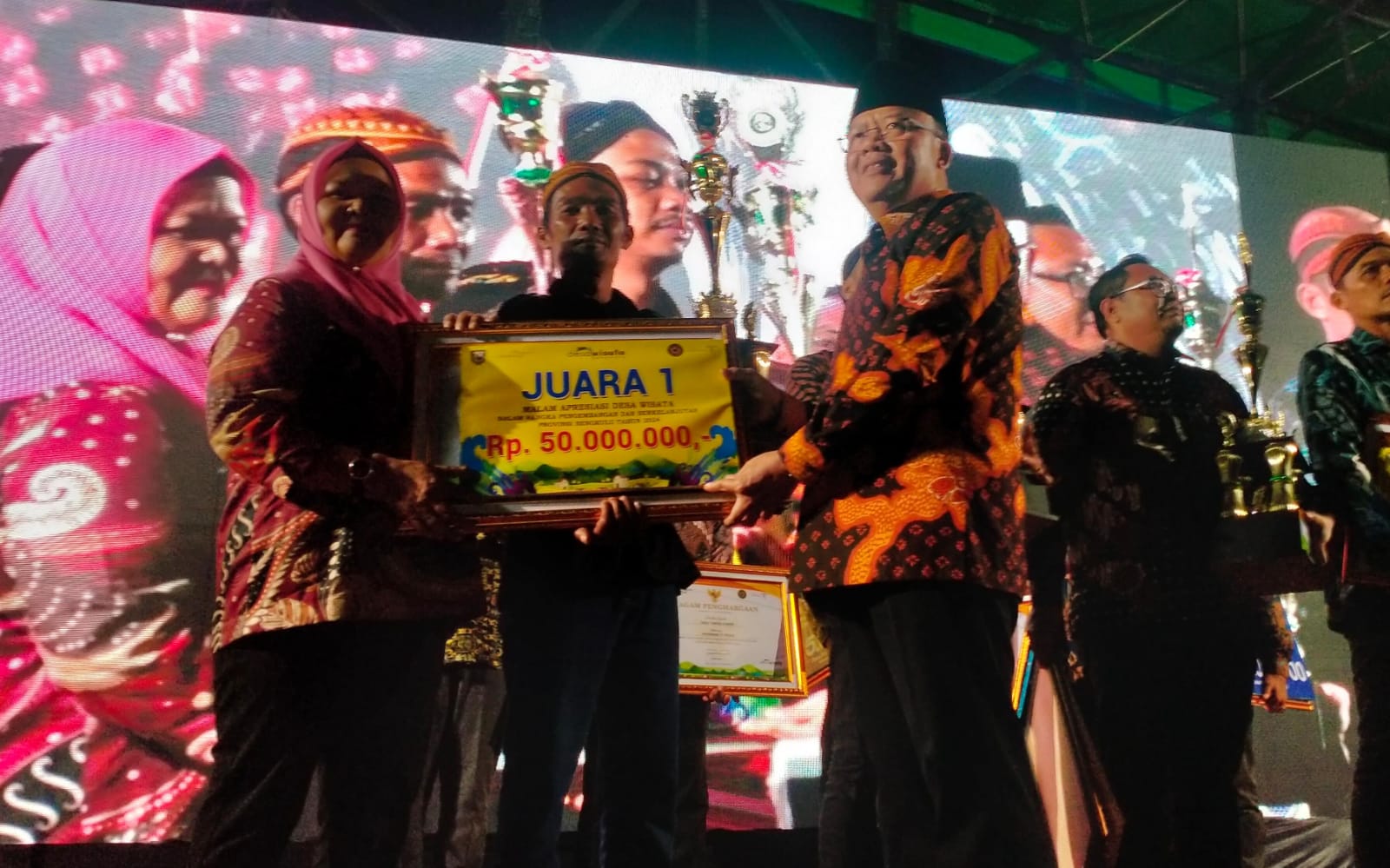 Malam Anugerah Lomba Desa Wisata Provinsi Bengkulu 2024, Ini 5 Desa yang Menjadi Pemenang