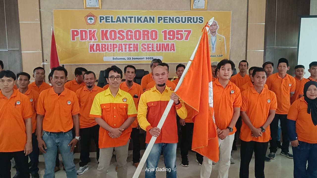 H. Rizkan Diberi Mandat Pimpin PDK Kosgoro 1957 Seluma