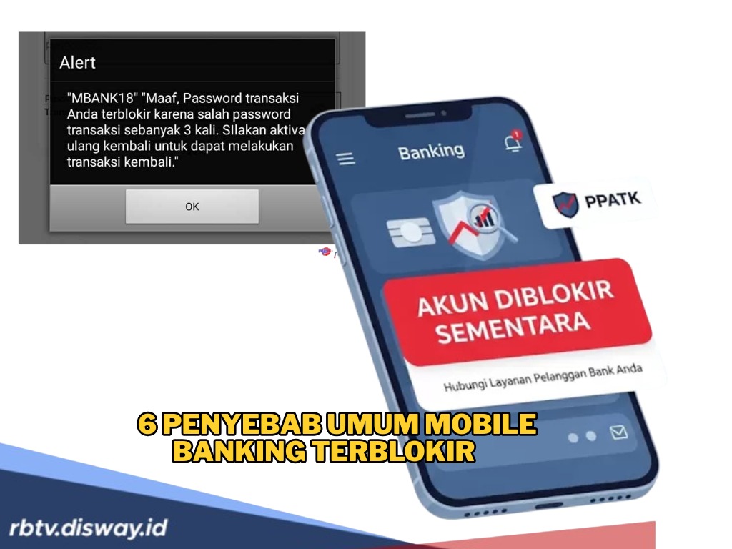 Selain Salah PIN, Ini Penyebab Mobile Banking Terblokir, Simak Cara Mencegahnya 