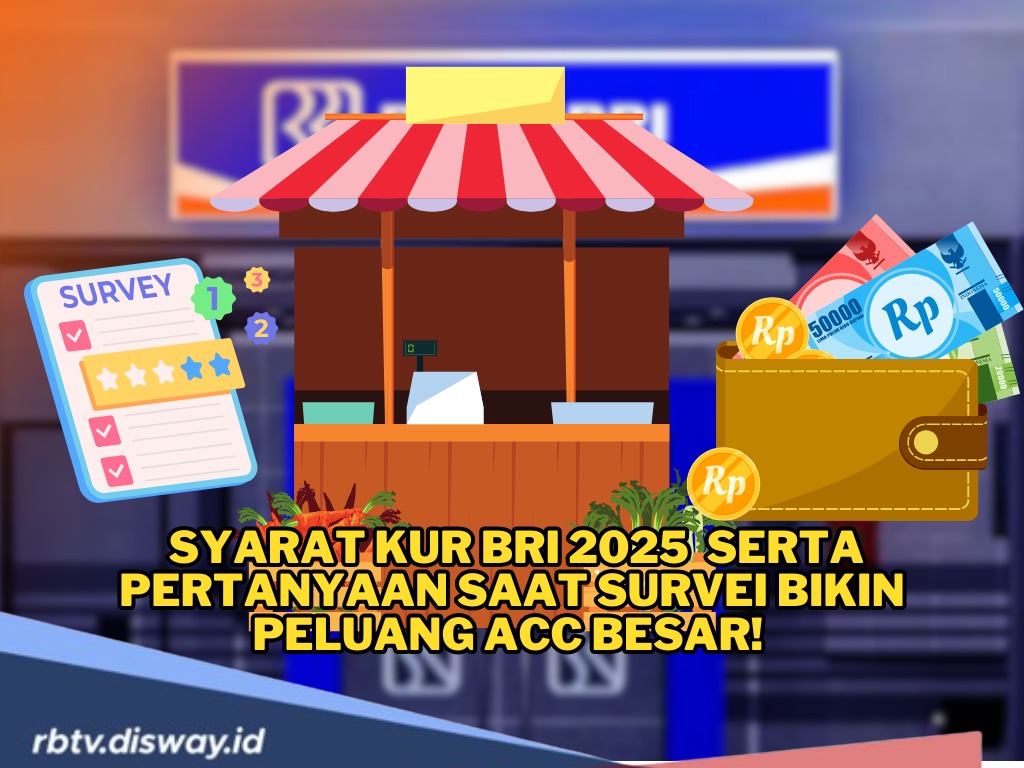 Ingin Mengajukan KUR? Simak, Ini Syarat KUR BRI 2025  serta Pertanyaan saat Survei  