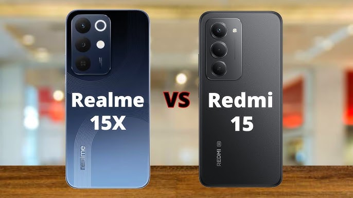 Realme 15x Vs Redmi 15, 2 HP Kaya Fitur dengan Harga Terjangkau, Cek Perbandingannya