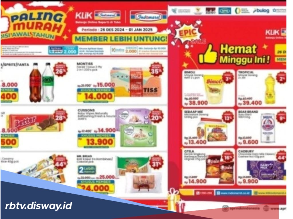  Promo JSM Indomaret 28-29 Desember 2024, Ada Cashback Menarik, Jangan Sampai Kehabisan