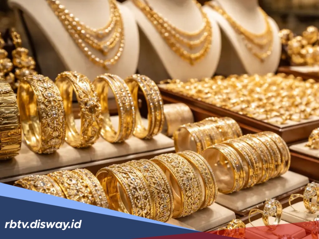 Update Harga Emas Perhiasan Hari Ini, Naik atau Turun?