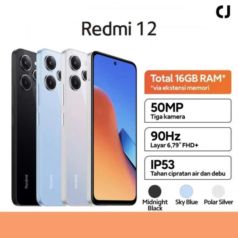 HP Redmi 12 Spesifikasi dan 7 Keunggulan Fiturnya Selain Chipset Tangguh 