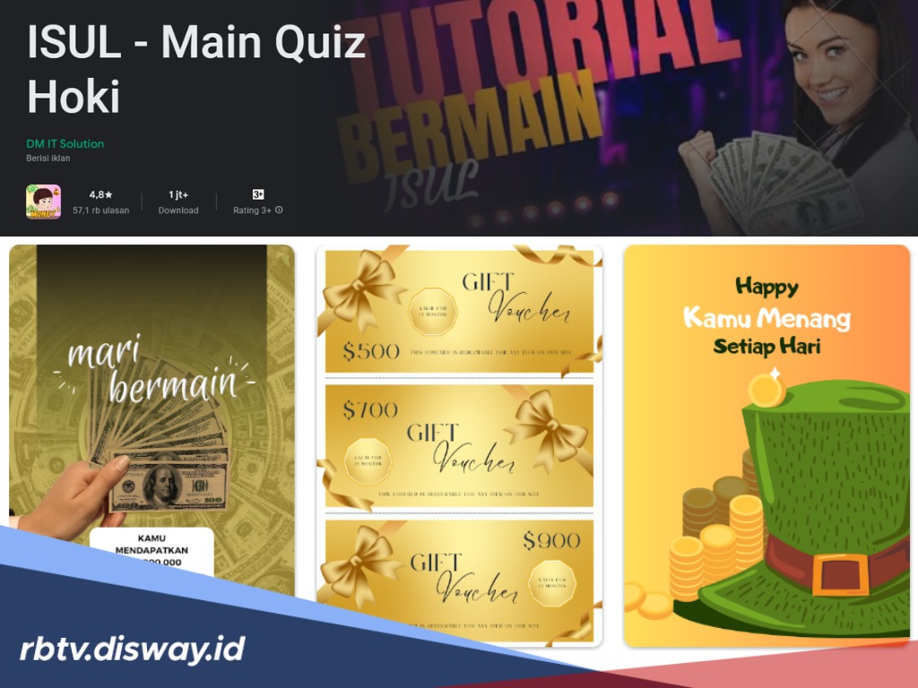 Jawab Kuis Saldo DANA Masuk Ratusan Ribu Cuma dari ISUL
