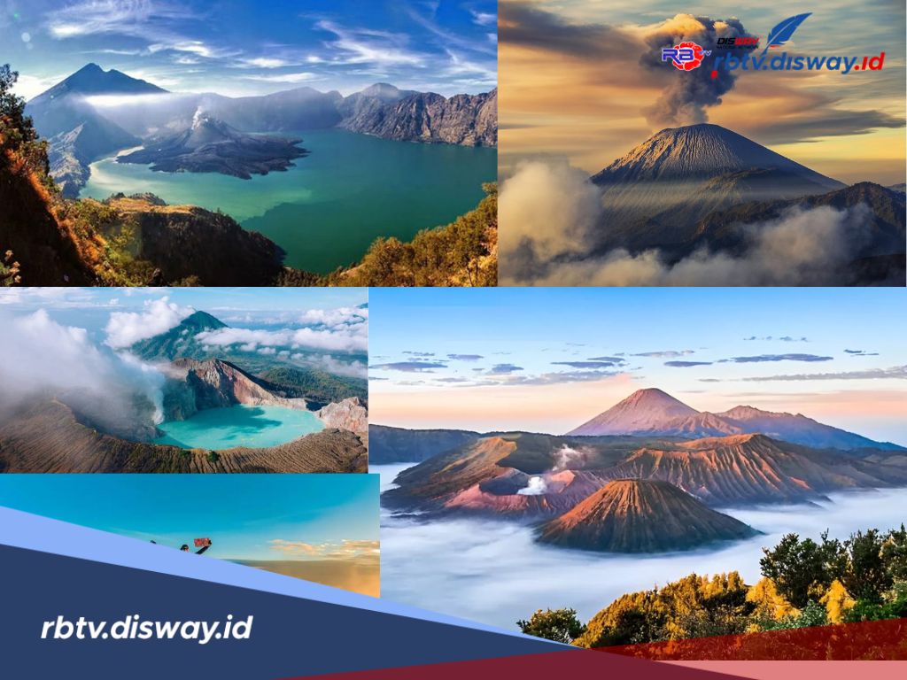 5 Gunung di Indonesia yang Paling Sering Didaki, View Alam Memukau 