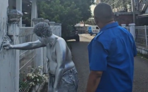 Dinsos Razia Manusia Silver yang Gentayangan di Kota Bengkulu