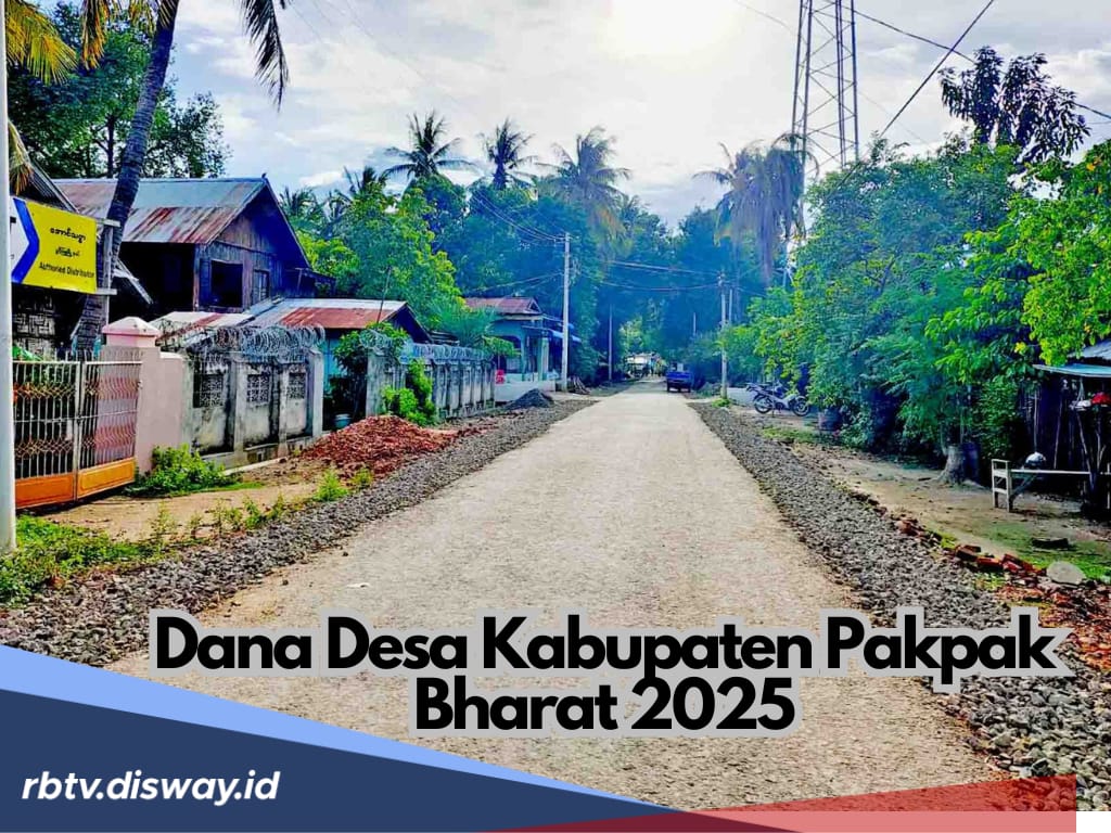 Dana Desa Kabupaten Pakpak Bharat Tahun 2025, Ada 4 Daerah yang Dapat Alokasi Rp 1 Miliar