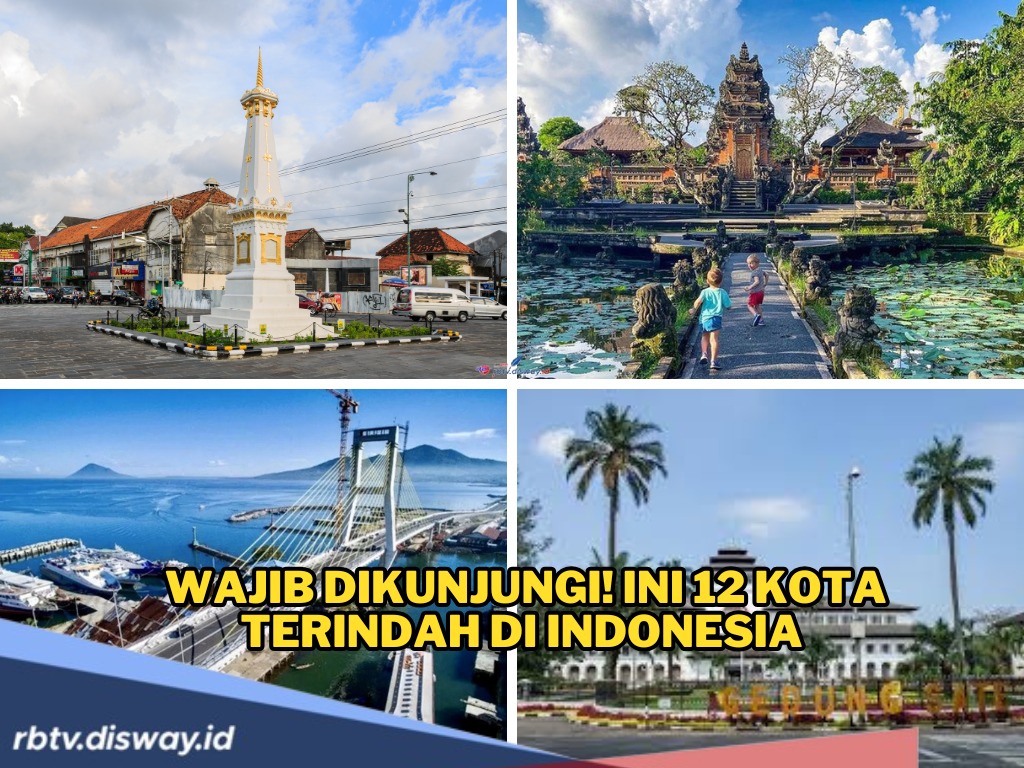 Wajib Dikunjungi! Ini 12 Kota Terindah di Indonesia, Bikin Liburan Makin Berwarna