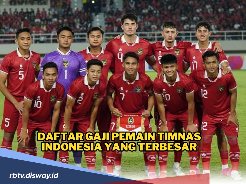 Daftar Gaji Pemain Timnas Indonesia, Siapa Gajinya Paling Tinggi?