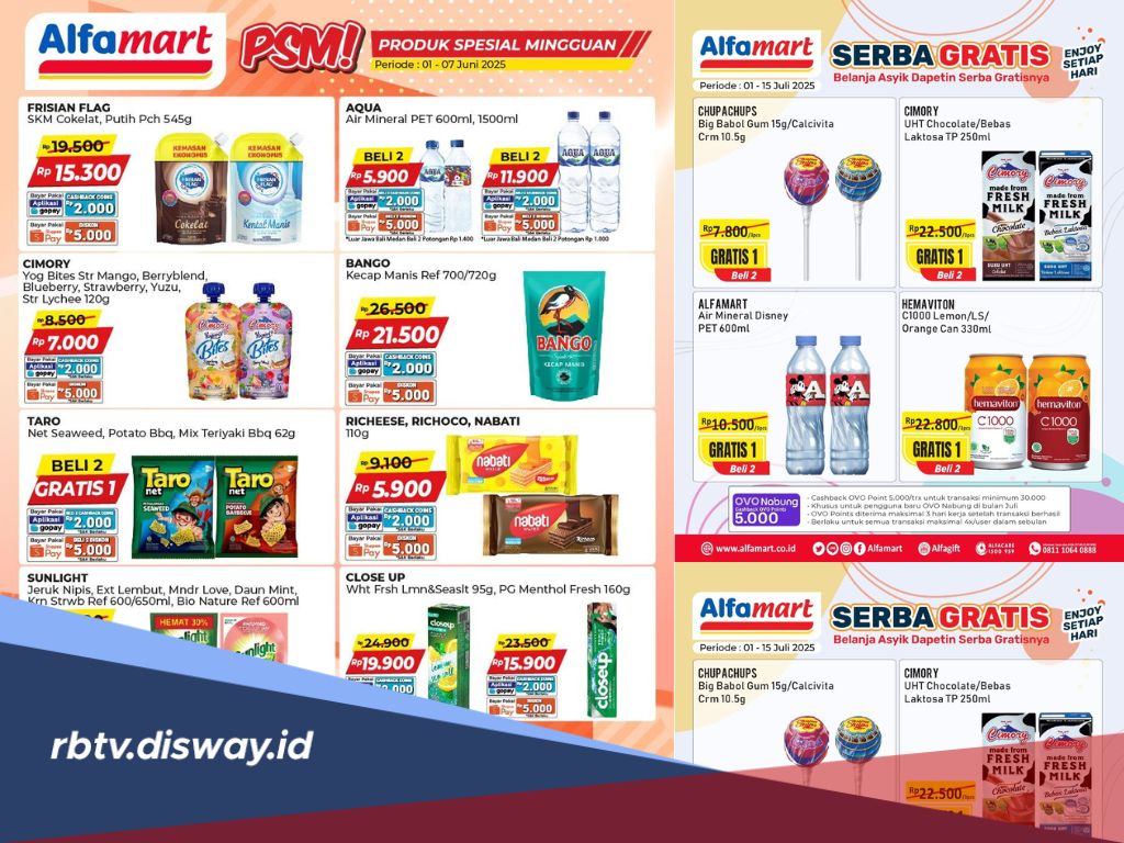 Daftar Promo Alfamart Terbaru Juli 2025, Belanja Hemat Setiap Hari!