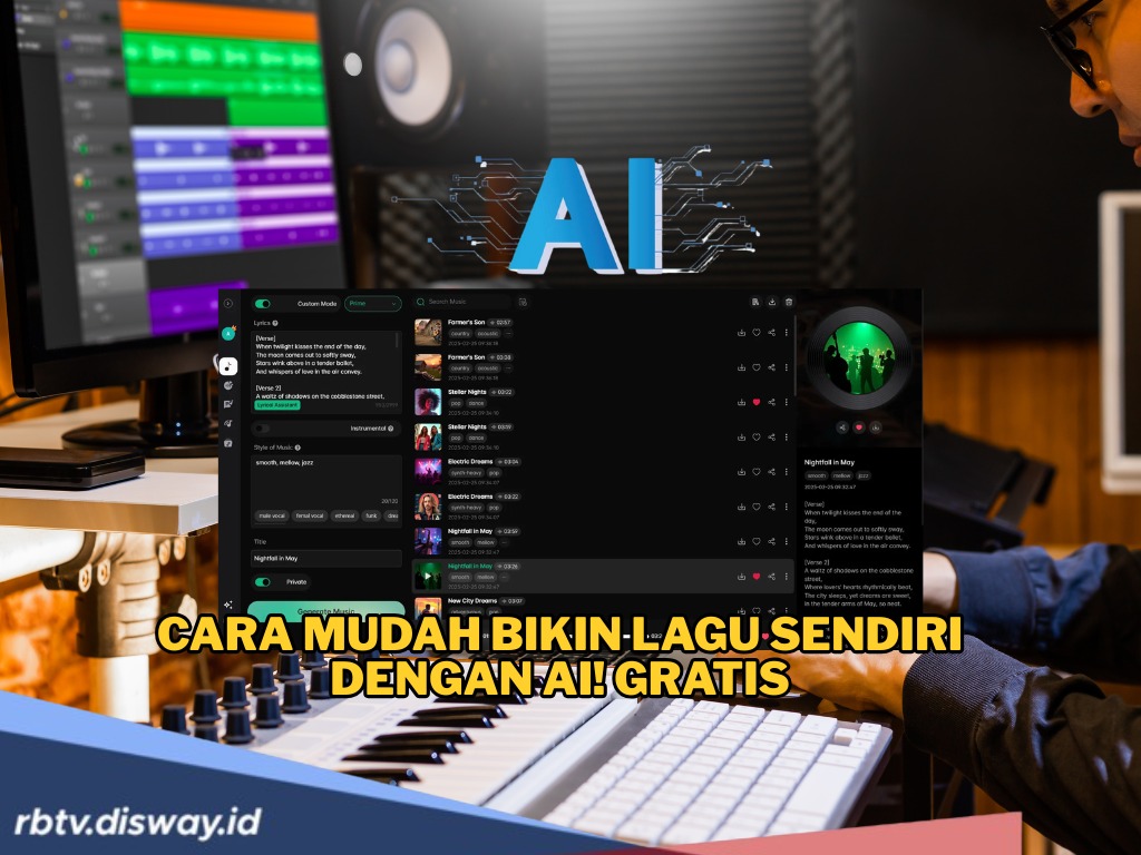 Luar Biasa, Ini Rekomendasi AI untuk Bikin Lagu Sendiri, Buruan Coba