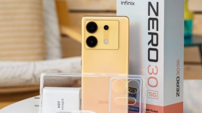 Hp Infinix Zero 30 5G, Intip Spesifikasi dan Harganya