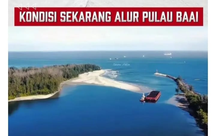 Pengerukan Alur Pelabuhan Pulau Baai Bengkulu yang Nyaris Tertutup Total, Dimulai