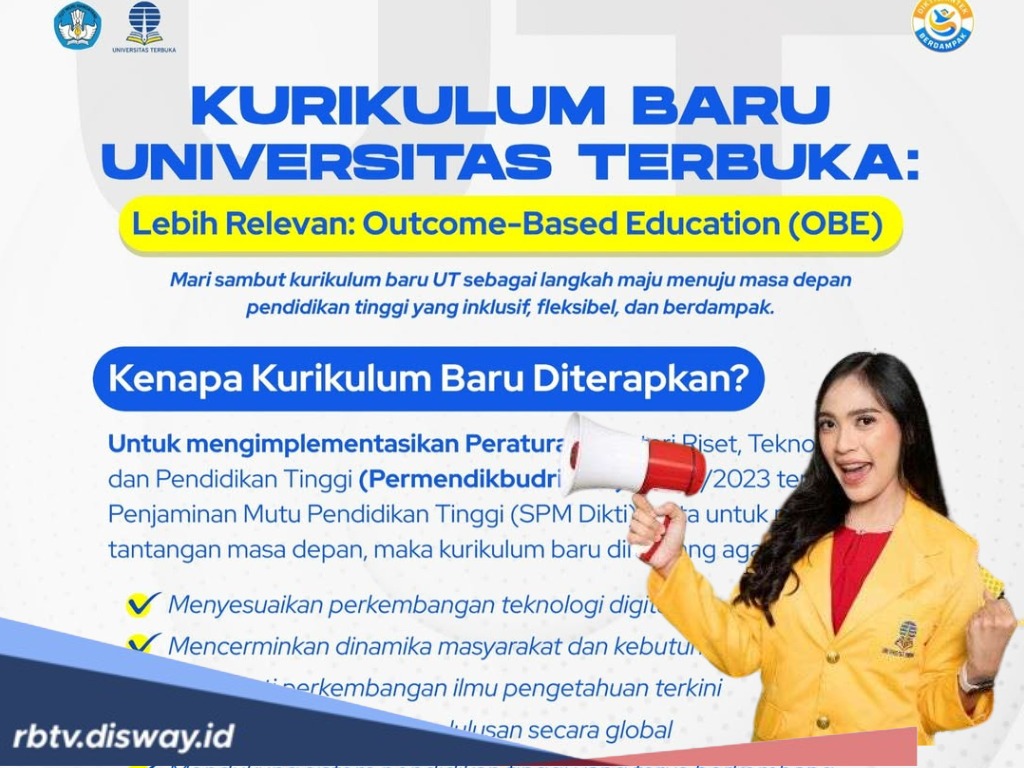 Peluncuran Kurikulum Terbaru Universitas Terbuka 2025, Sistem Pendidikan Digital yang Fleksibel