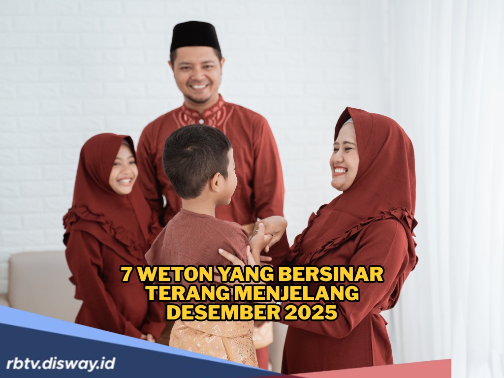 Sebentar Lagi Bulan Desember 2025, 7 Weton Ini Segera Berubah Nasib, Rezekinya Datang Bertubi-tubi