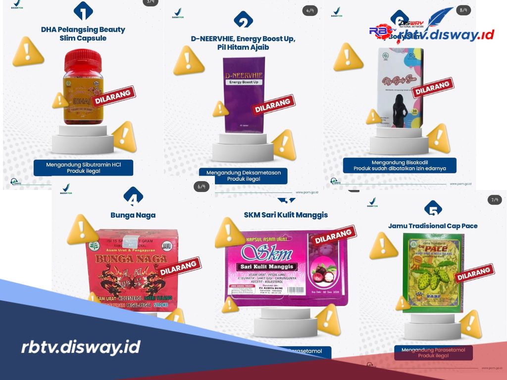 Hati-hati! BPOM Bengkulu Temukan Obat Serta Jamu Ilegal dan Berbahaya Dijual di Pasaran, Ini Daftarnya