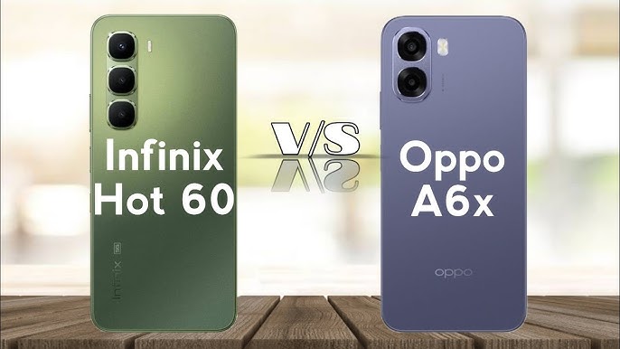 Bingung Pilih yang Mana? Ini Perbandingan Spesifikasi dan Harga Infinix Hot 60 vs Oppo A6x   