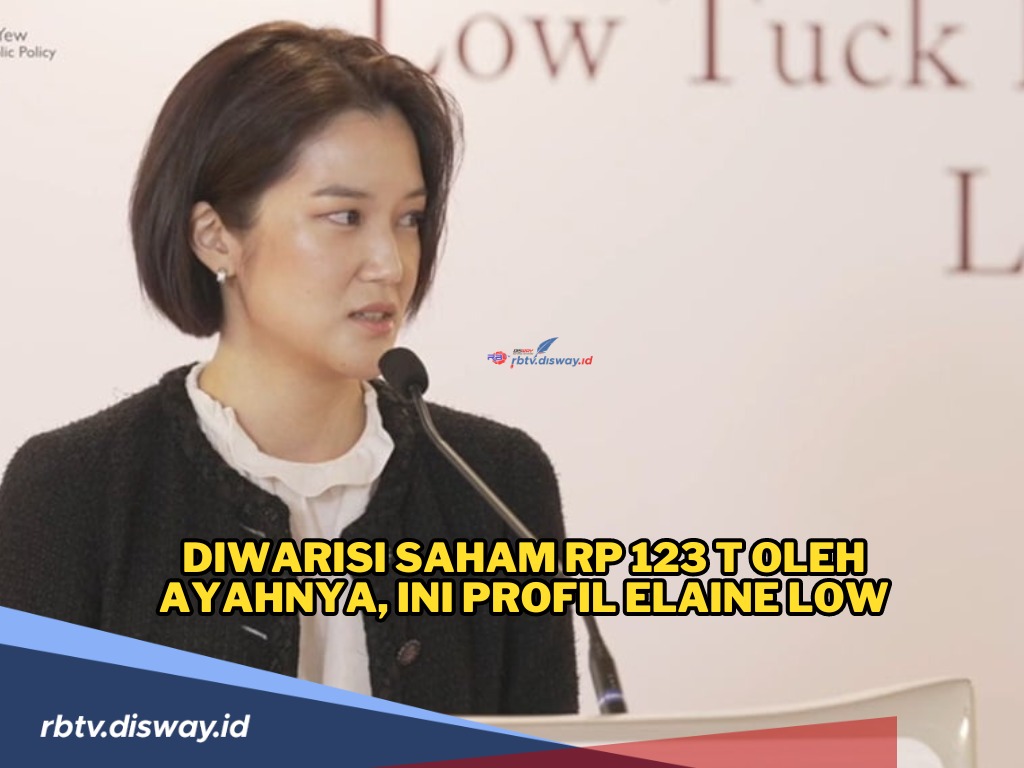 Diwarisi Saham Rp 123 Triliun Oleh Ayahnya, Ini Profil Elaine Low yang ...