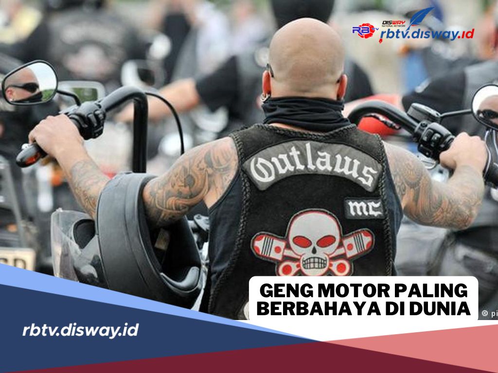 Ngeri! Ini 6 Geng Motor Paling Berbahaya di Dunia, Ada yang Dikenal Penjahat Kelas Kakap