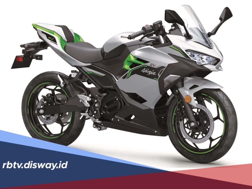 Kawasaki Ninja e-1, Motor Sport Listrik Tanpa Kopling, Sporty dan Cocok untuk Rutinitas Harian