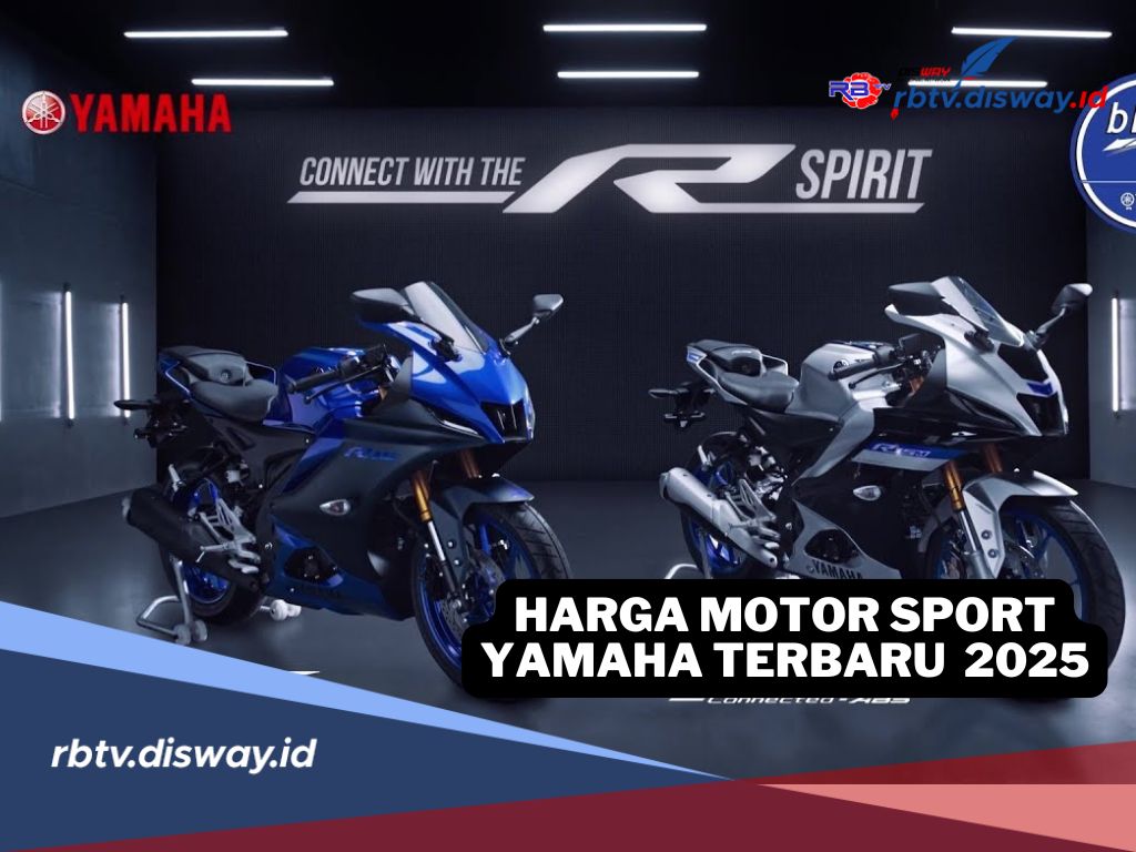 Daftar Harga Motor Sport Yamaha Terbaru 2025, Naik Mulai Rp400 Ribuan Hingga Rp 1 jutaan  