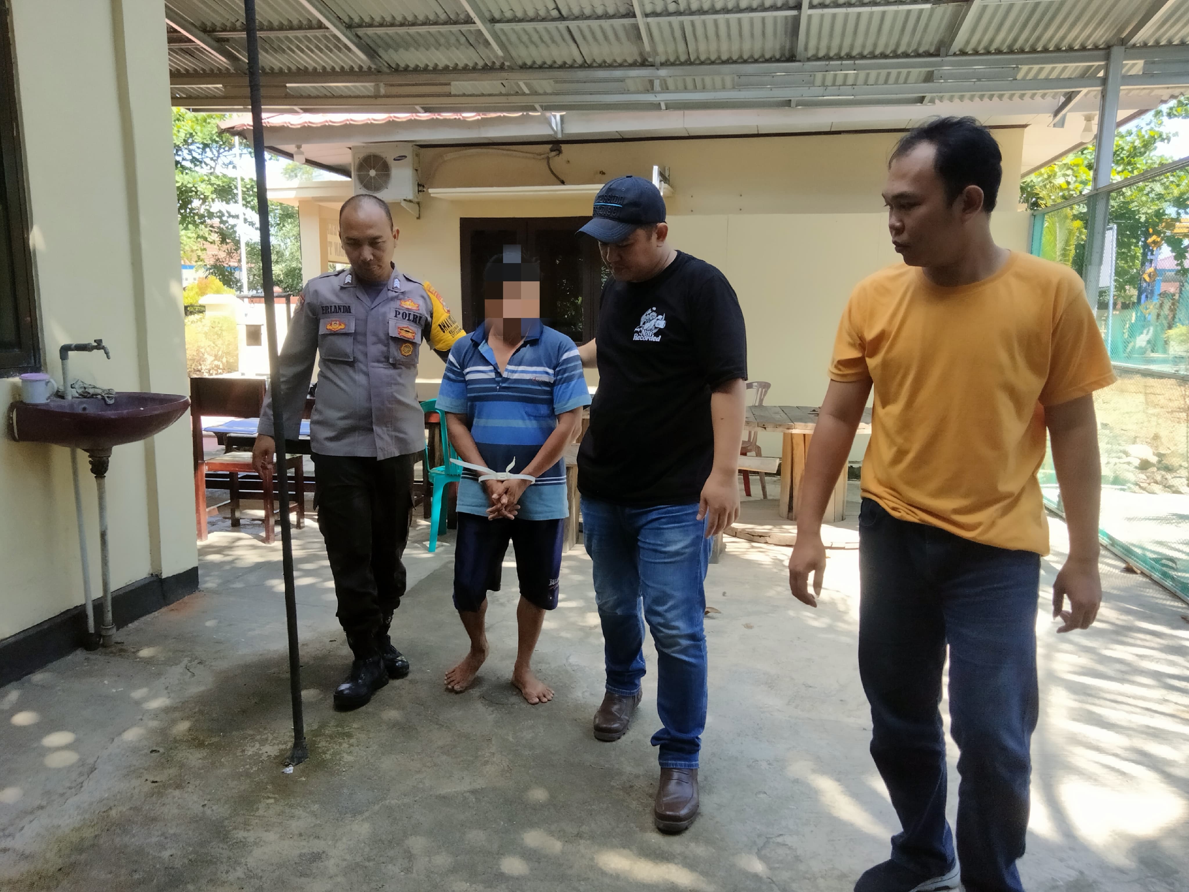 Perkara Timbangan, Pedagang di TPI Pulau Baai Kena Sabetan Sajam Jenis Parang