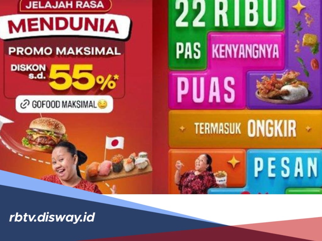 Ini Kode Promo GoFood Agustus 2024, Nikmati Diskon Sampai 50 Persen