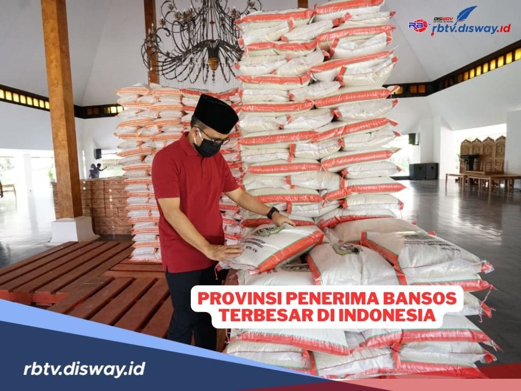 5 Provinsi Penerima Bansos Terbesar di Indonesia, Urutan Pertama Mencapai 22.178.797 Penerima