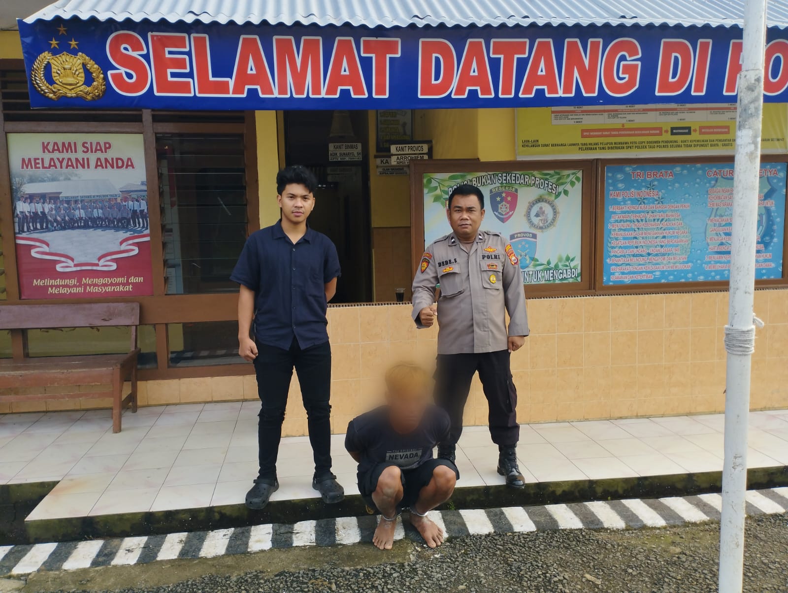 Buron 6 Bulan, Warga Ilir Talo Diringkus Polisi, Ini Sebabnya